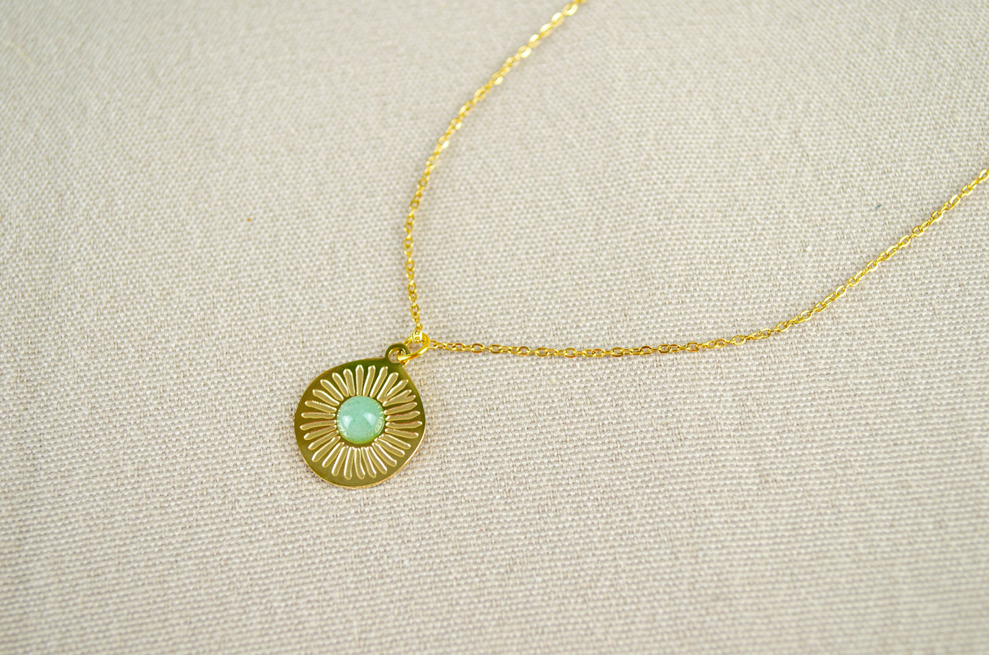 Sunflower Necklace