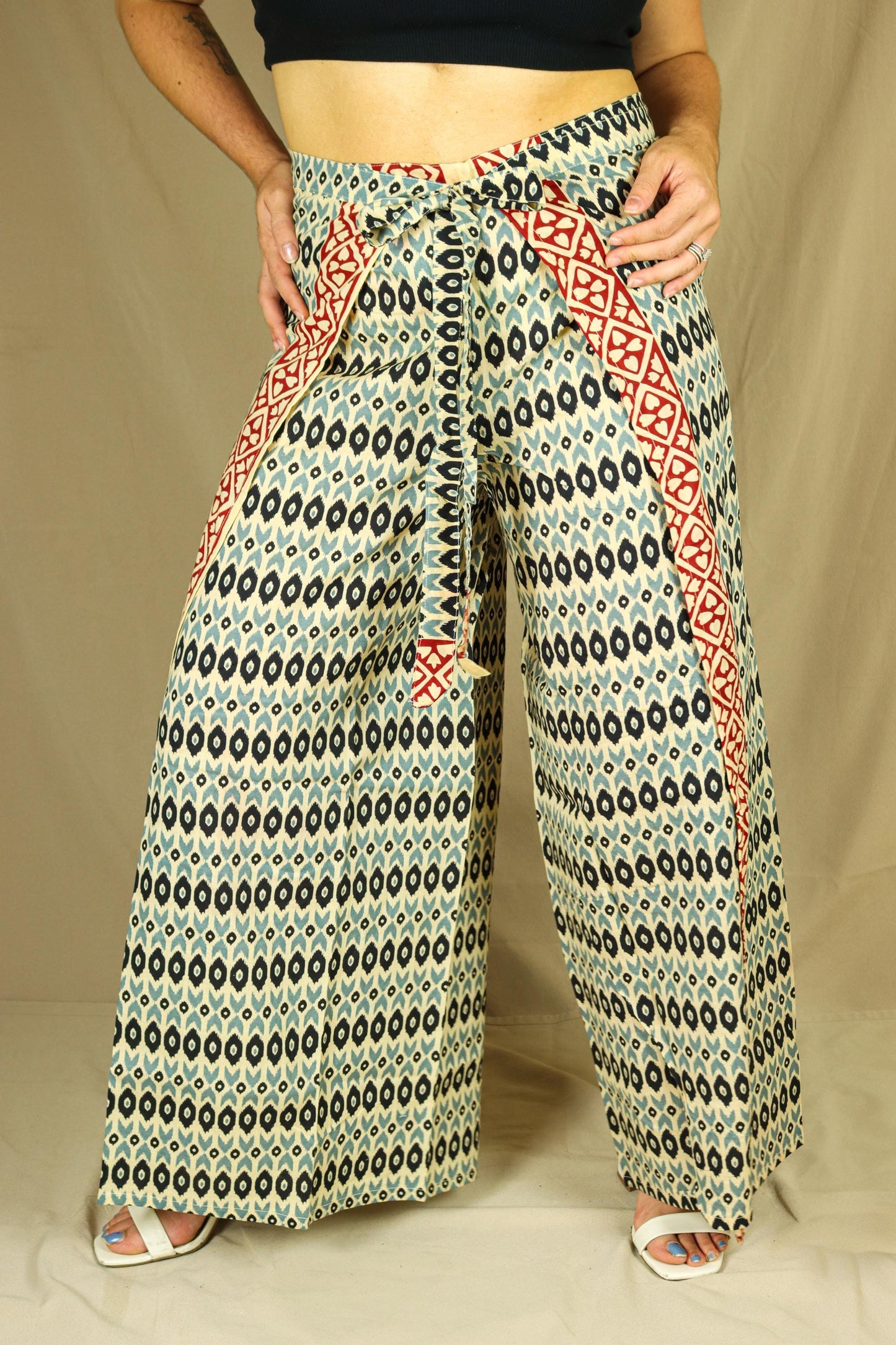 Palazzo Wrap Pants
