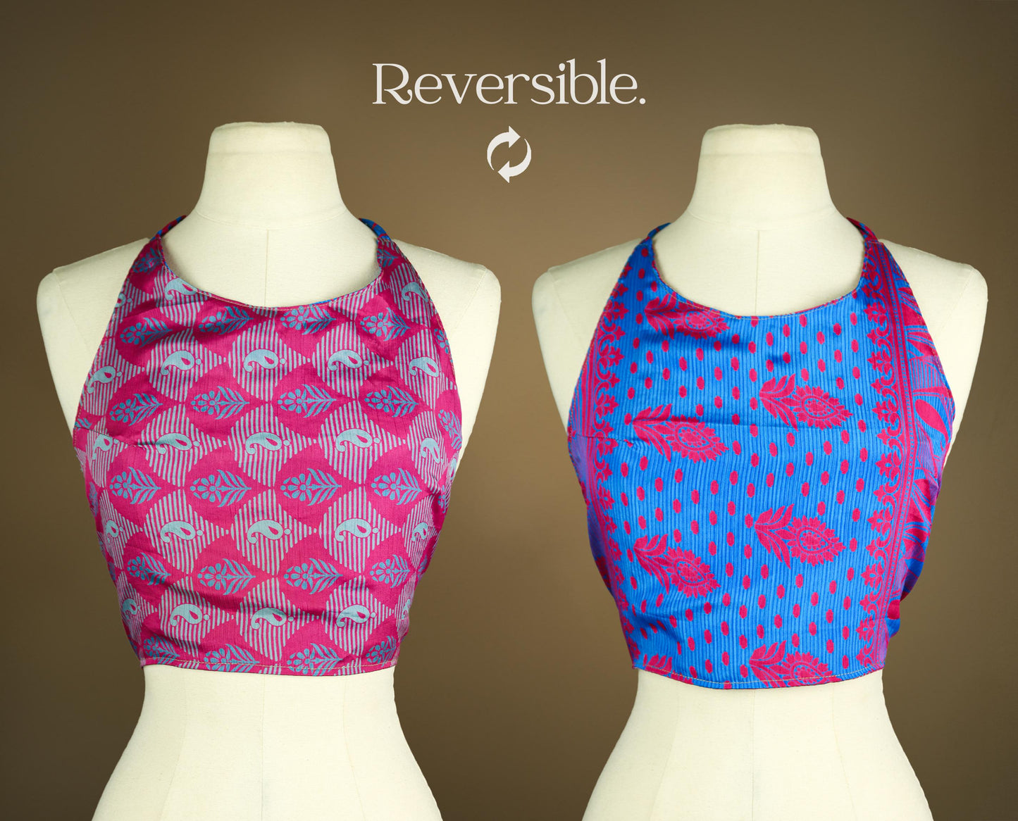 Reversible Halter Top