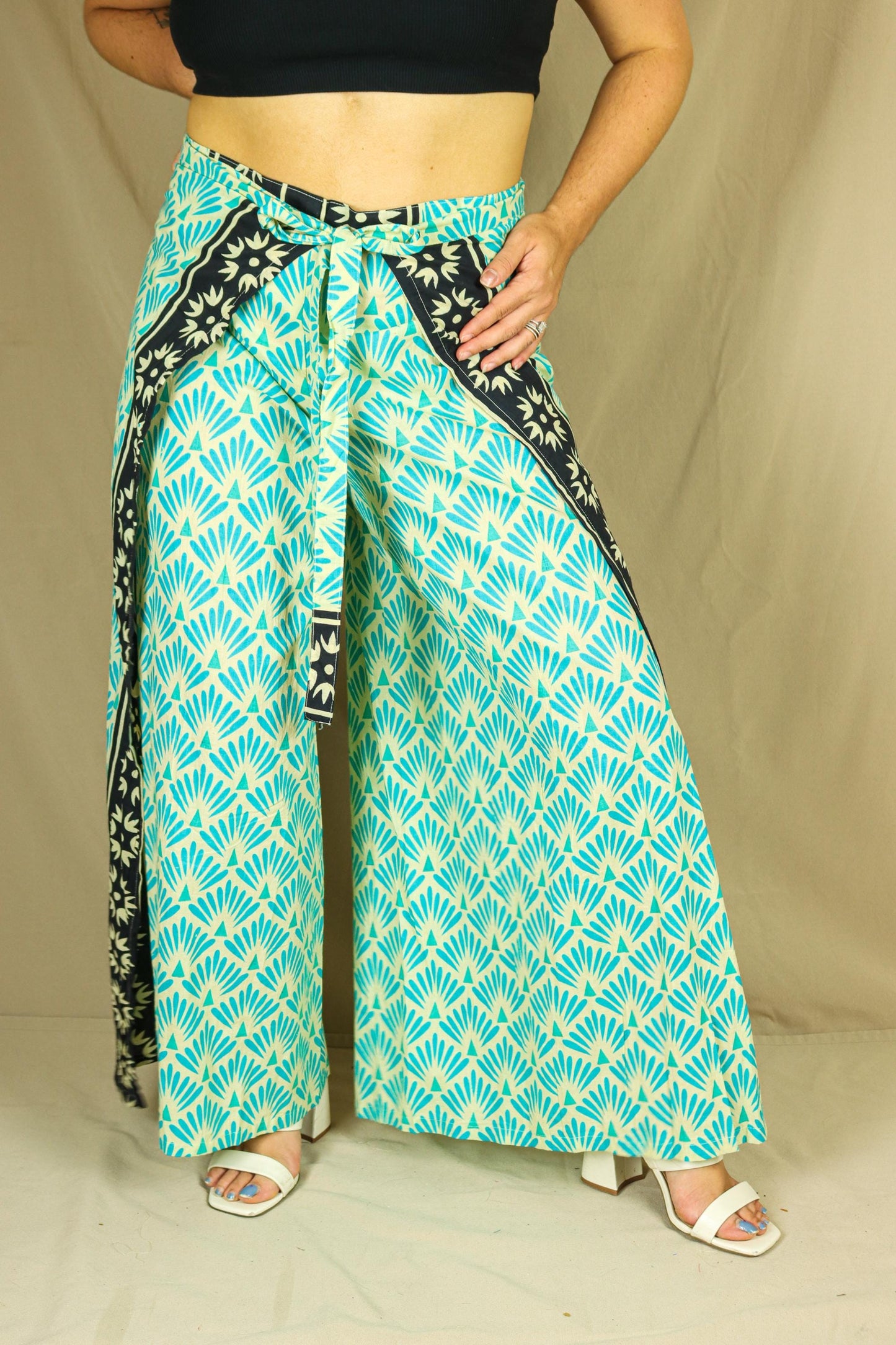 Palazzo Wrap Pants