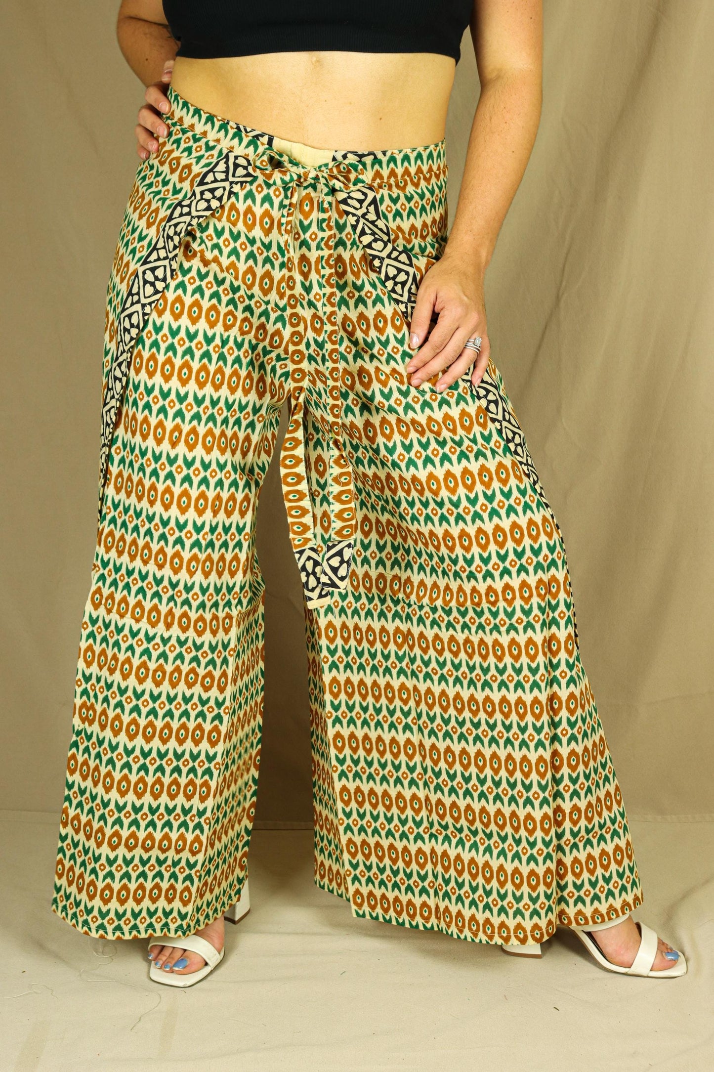 Palazzo Wrap Pants