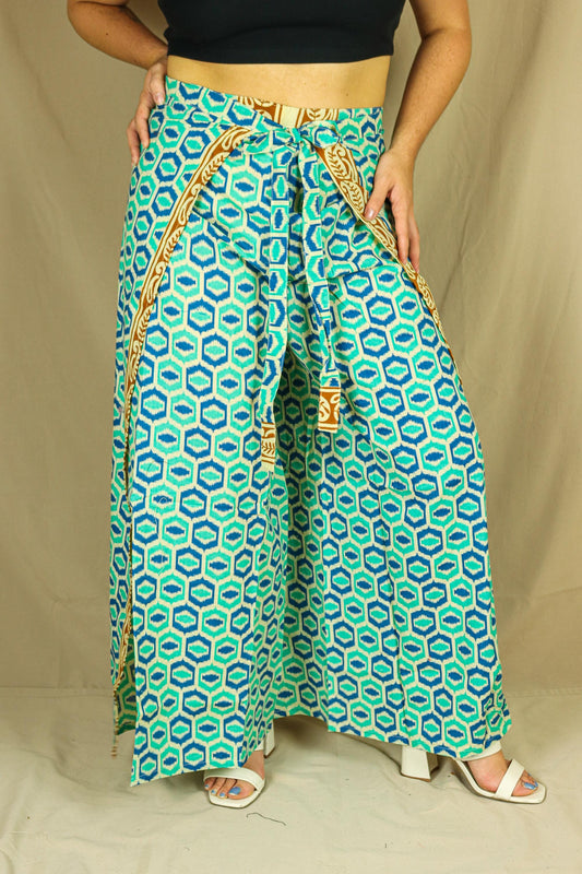Palazzo Wrap Pants