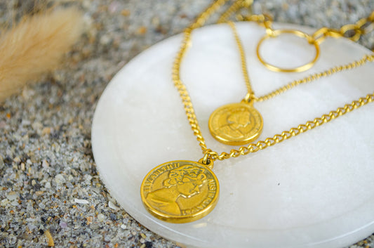 Vintage Coins Necklace