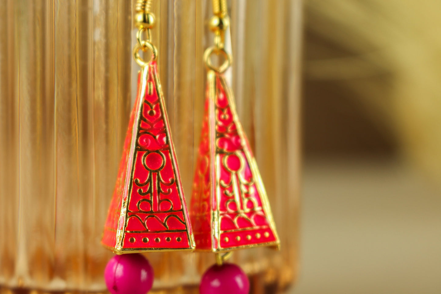 Pyramid Earrings