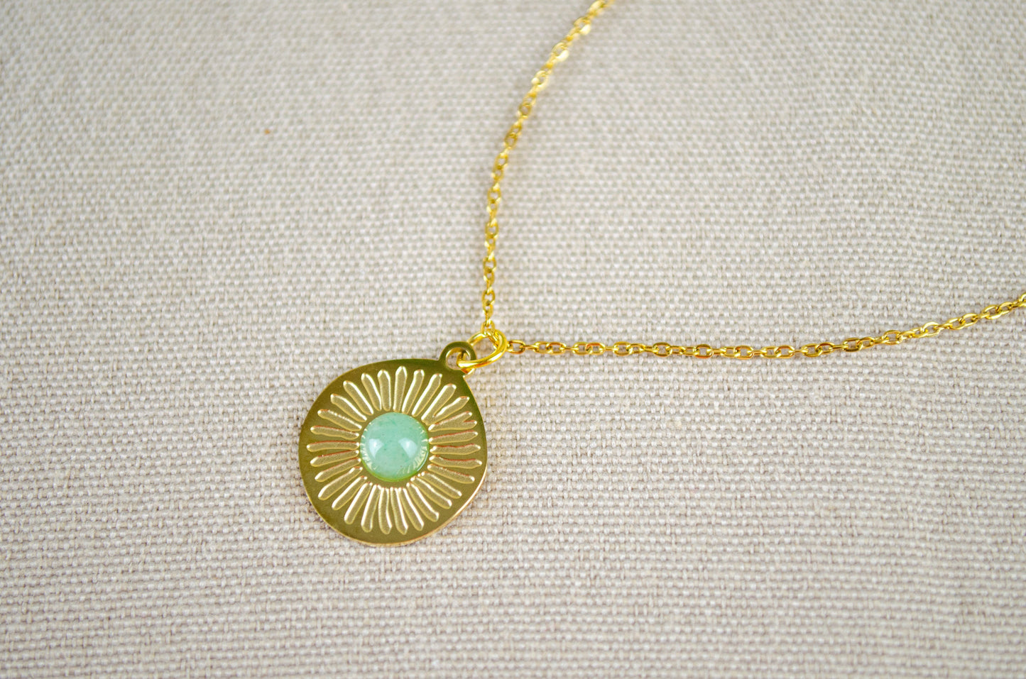 Sunflower Necklace