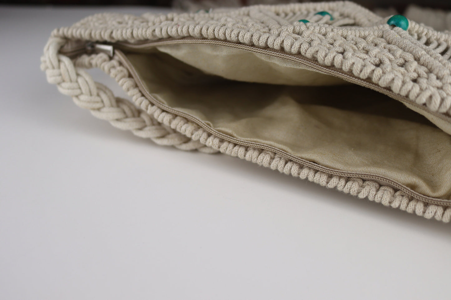Boho Beads Crossbody Bag