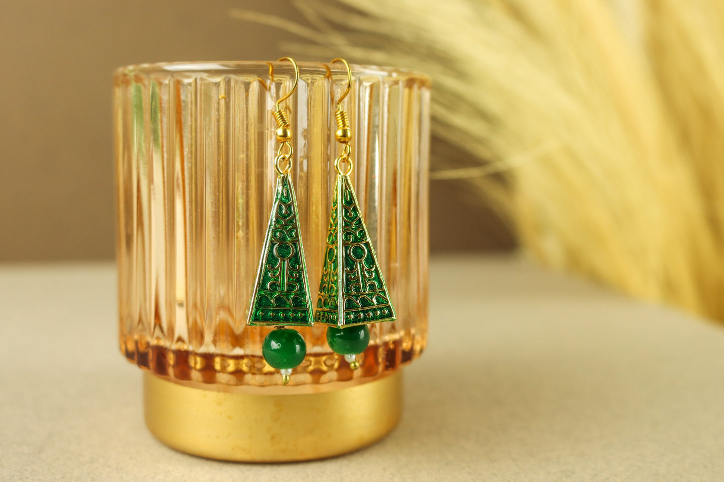 Pyramid Earrings