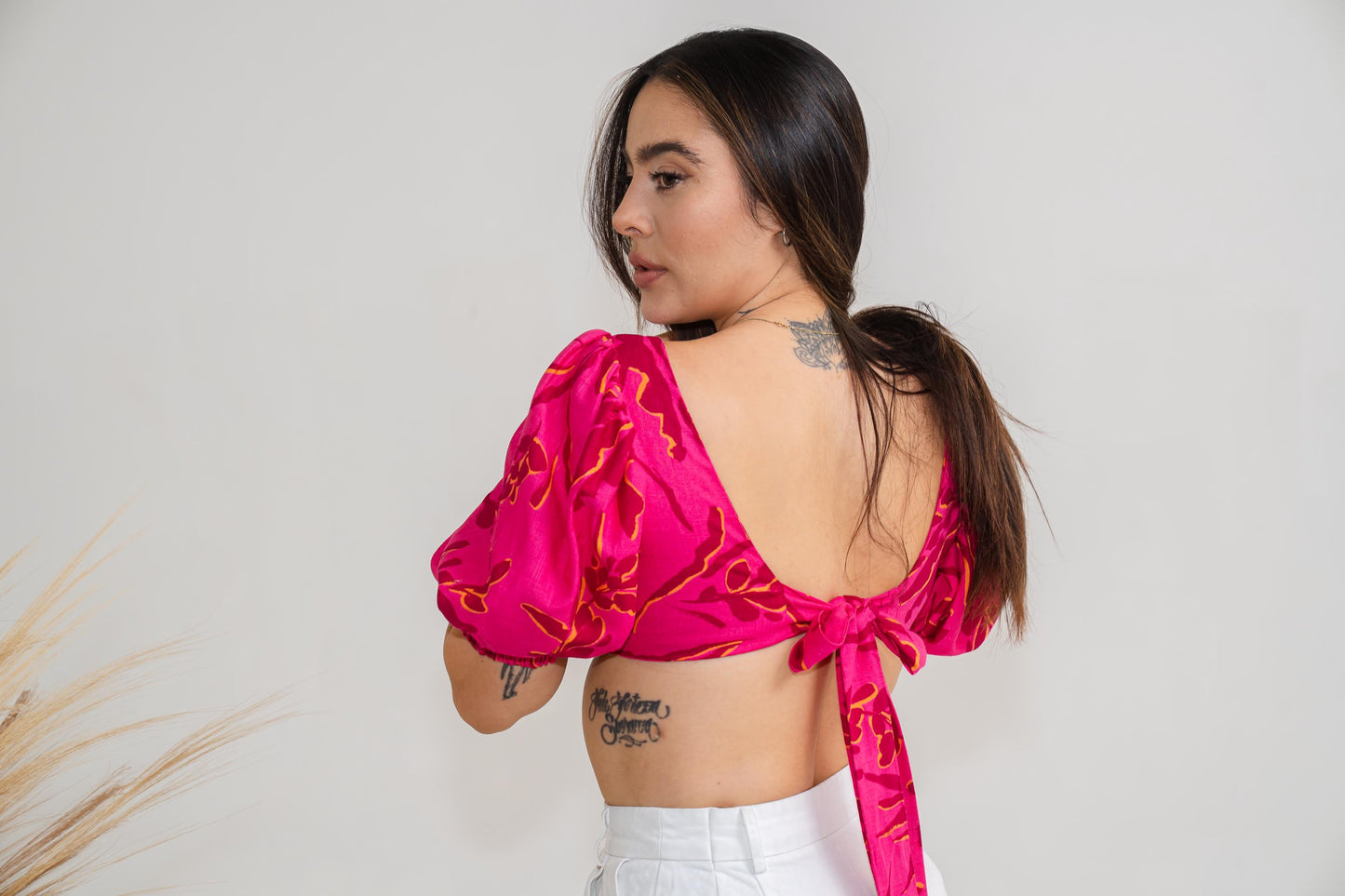 Front Tie Crop Top