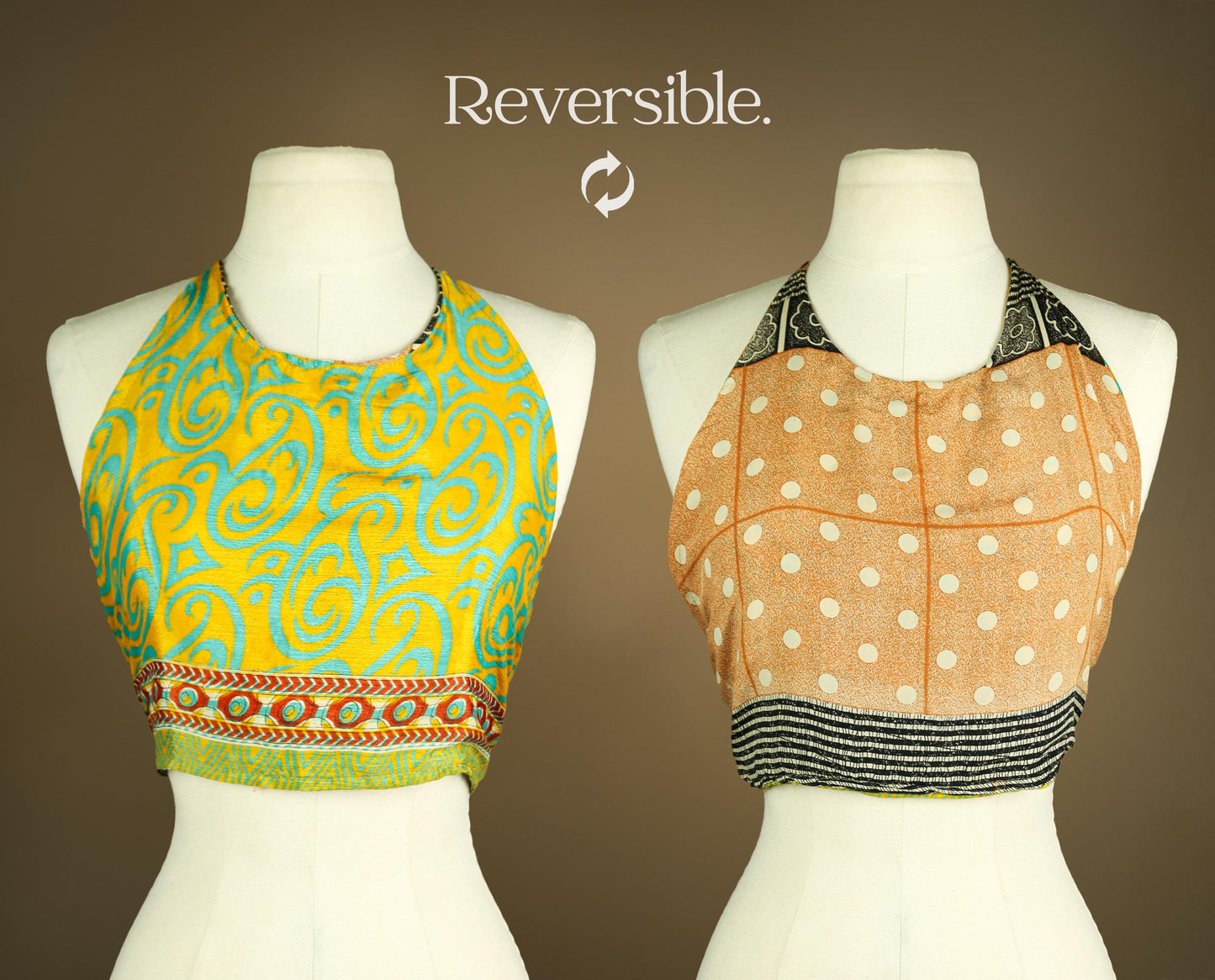 Reversible Halter Top