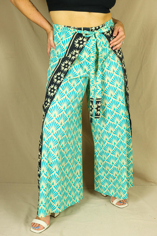 Palazzo Wrap Pants