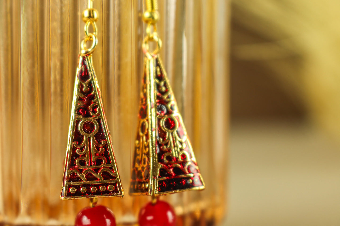 Pyramid Earrings