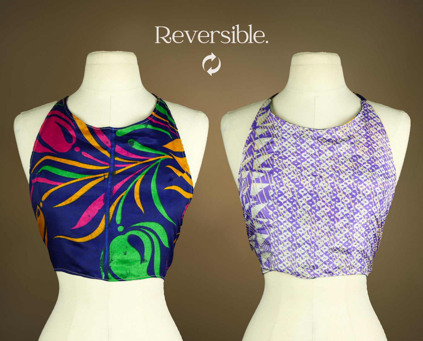 Reversible Halter Top