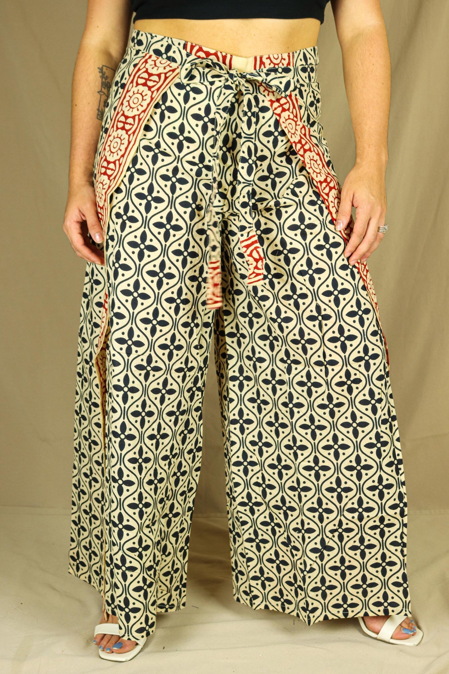 Palazzo Wrap Pants