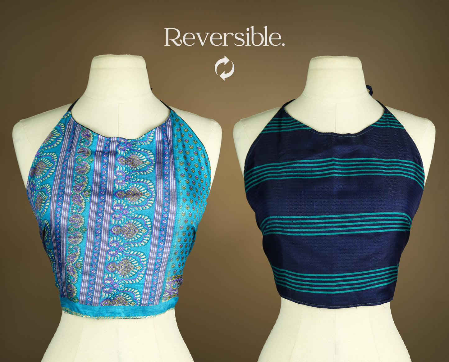 Reversible Halter Top