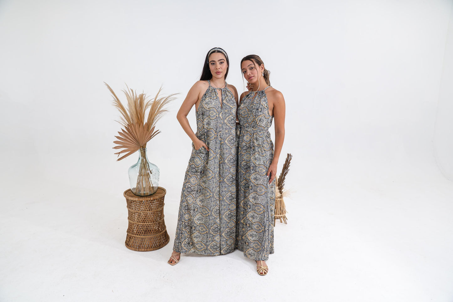 Boho Paisley Jumpsuit
