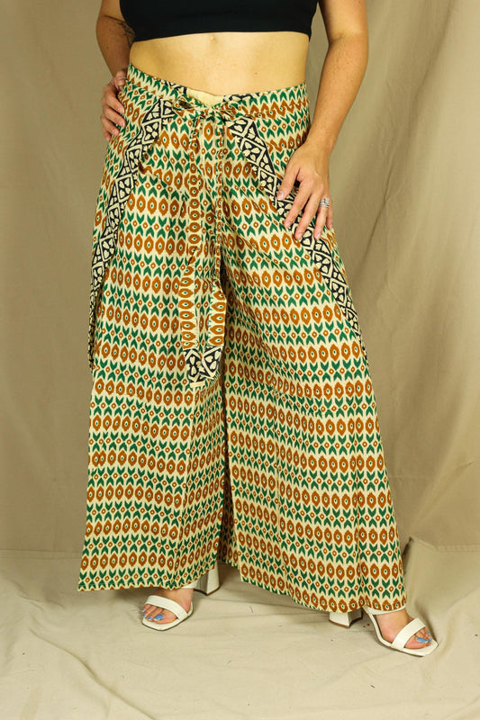 Palazzo Wrap Pants