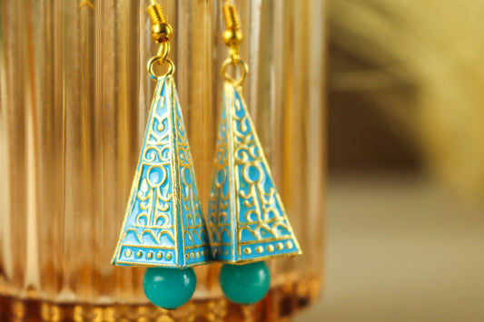 Pyramid Earrings