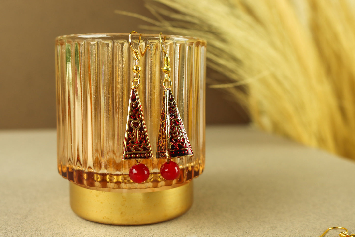 Pyramid Earrings