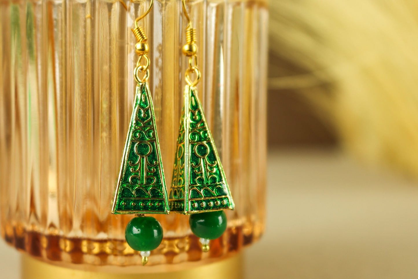 Pyramid Earrings