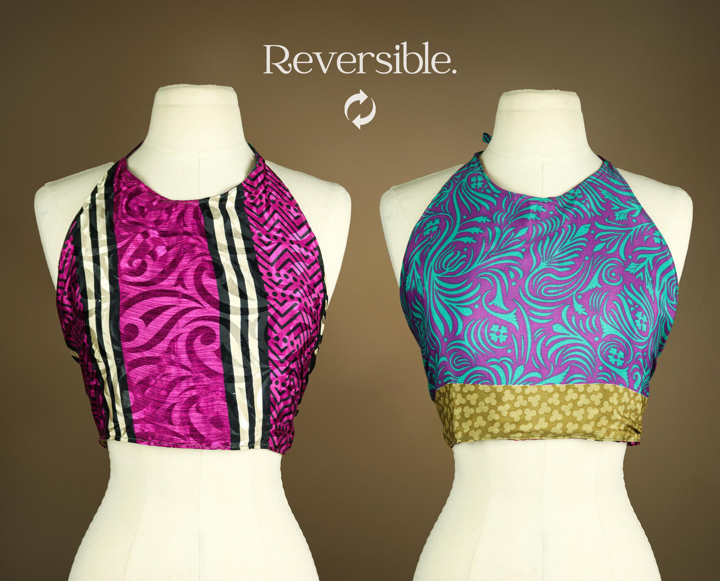 Reversible Halter Top