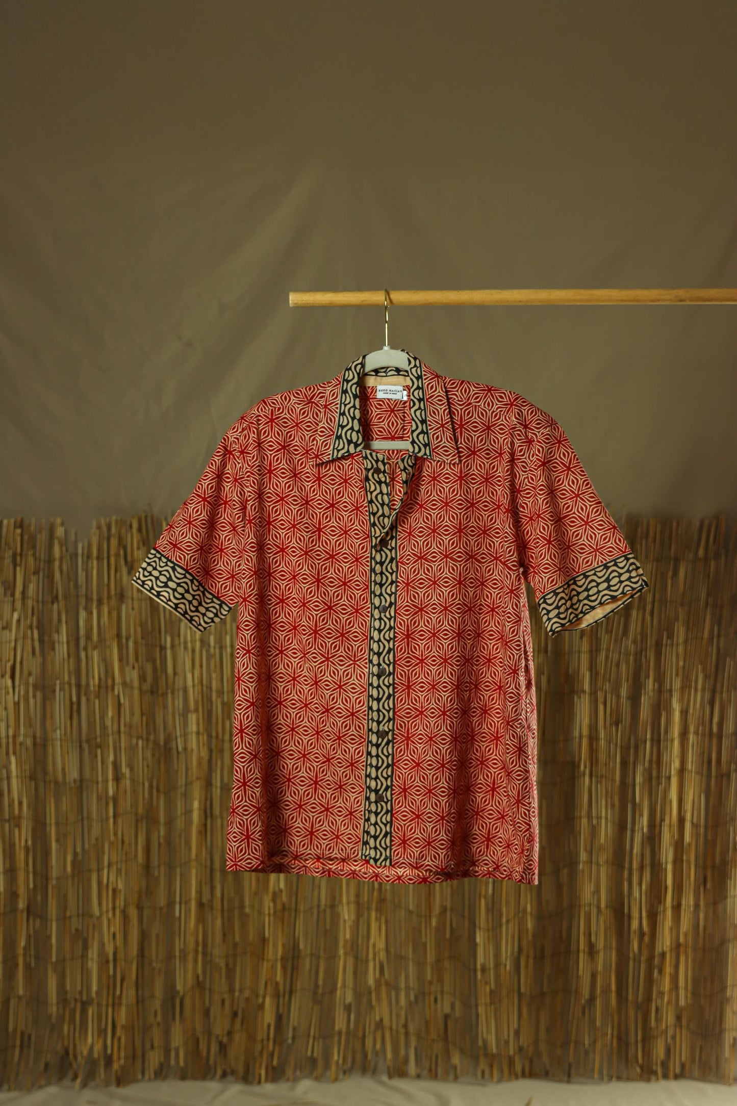 Red Mandala Men's Shirt