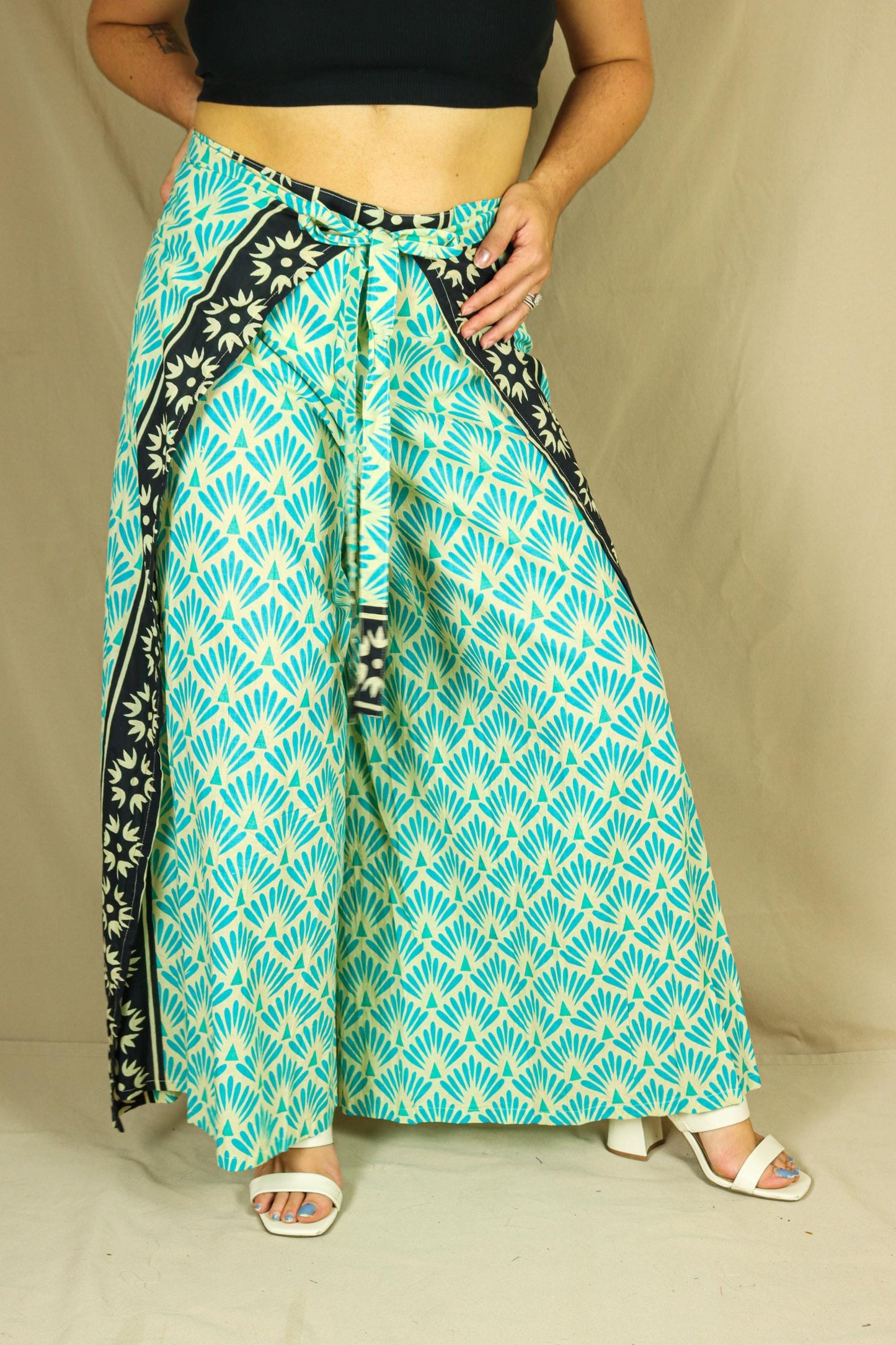 Palazzo Wrap Pants