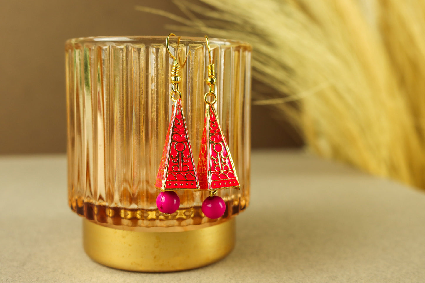 Pyramid Earrings