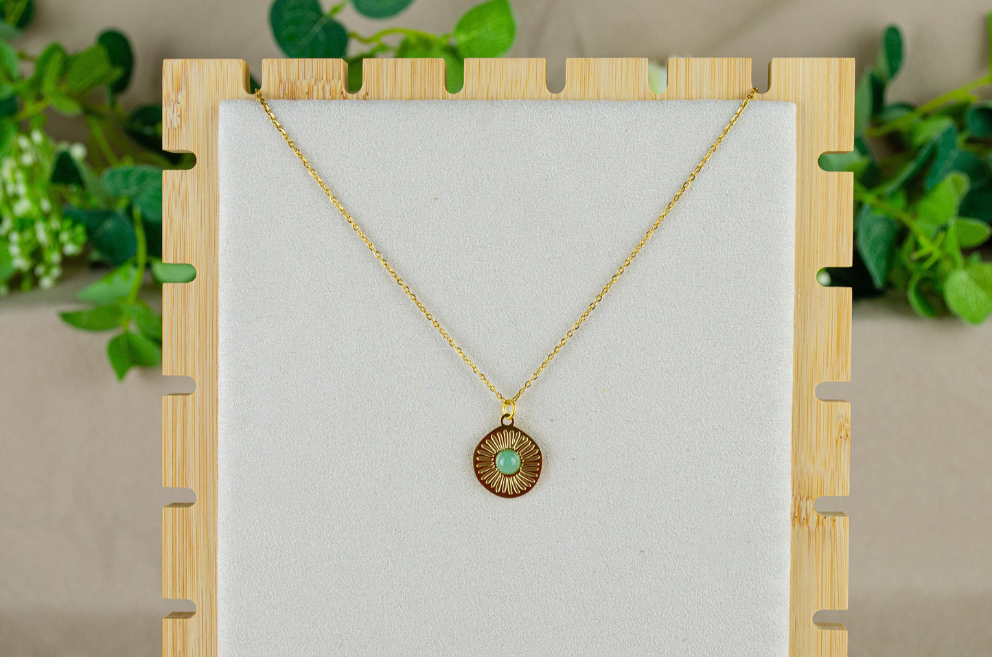 Sunflower Necklace