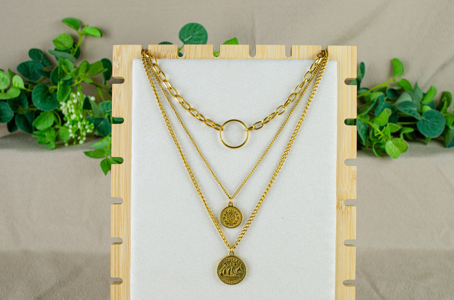 Vintage Coins Necklace