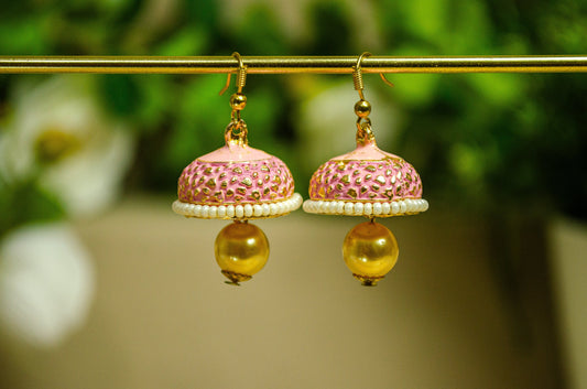 Semi Circle Dangle Earrings