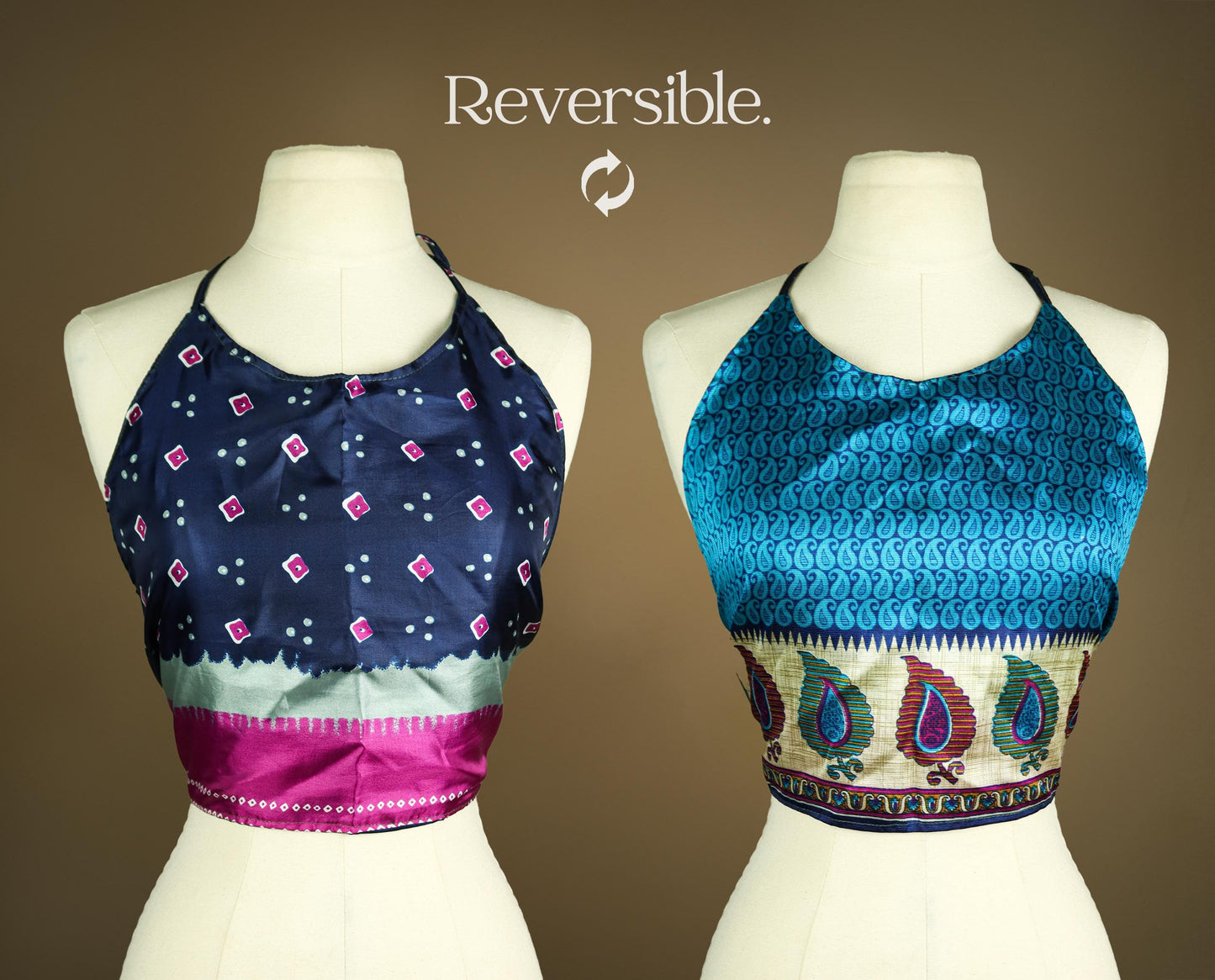 Reversible Halter Top