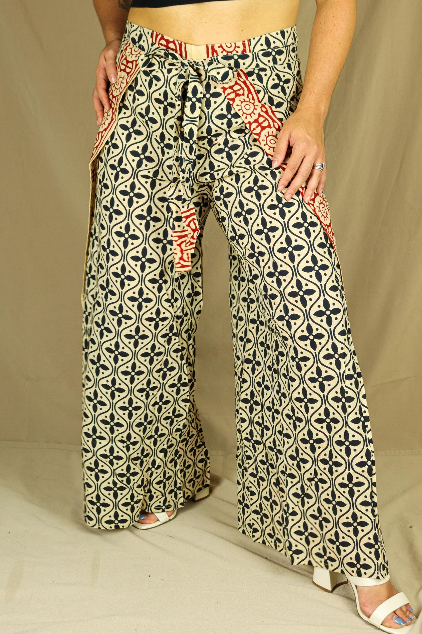 Palazzo Wrap Pants