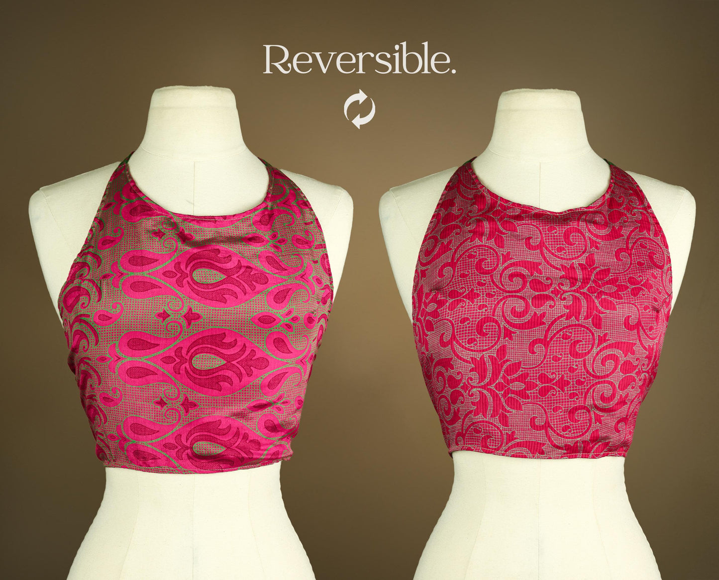Reversible Halter Top
