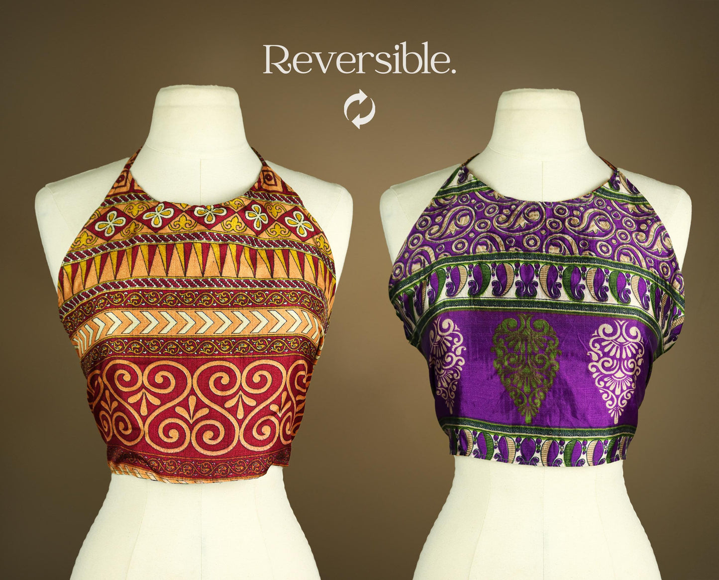 Reversible Halter Top
