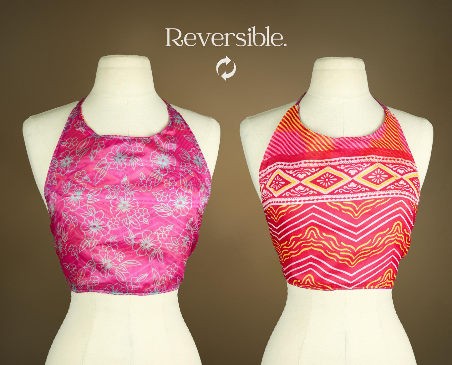 Reversible Halter Top