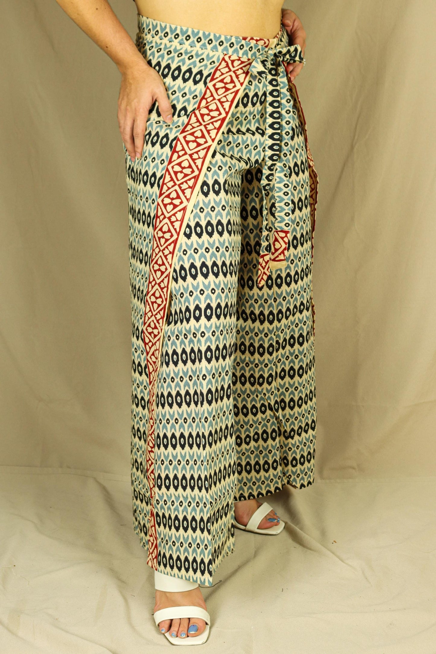 Palazzo Wrap Pants