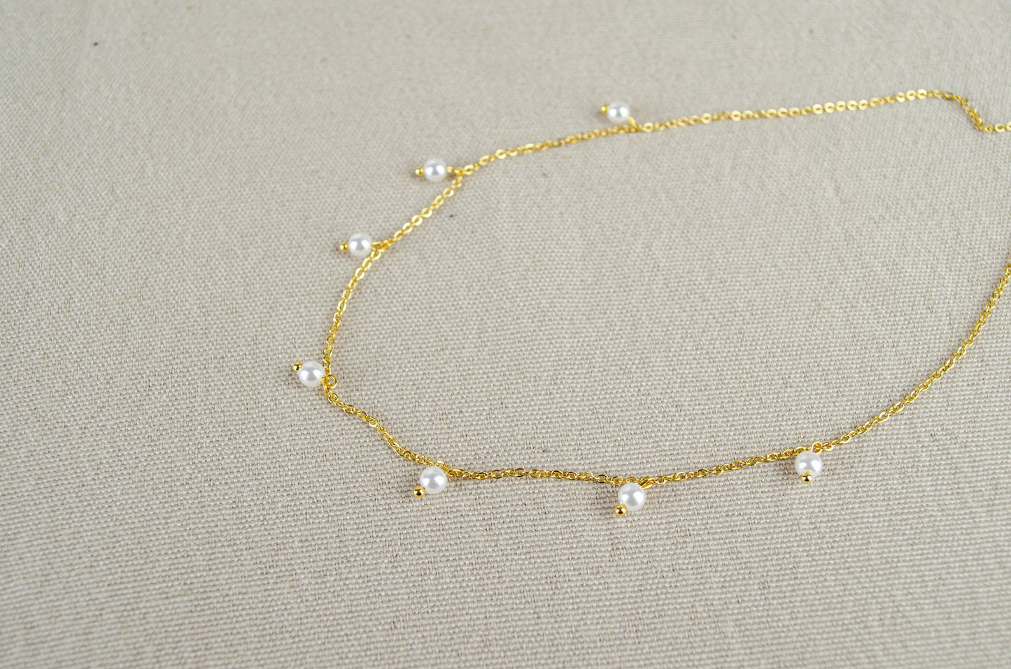 Dainty Pearl Necklace