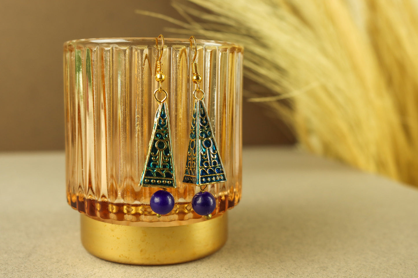Pyramid Earrings