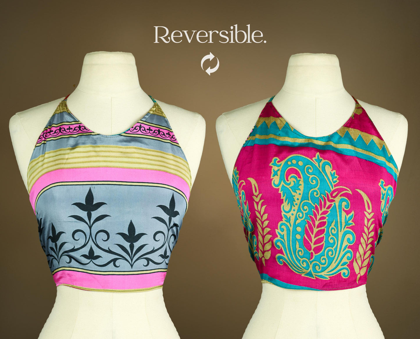 Reversible Halter Top
