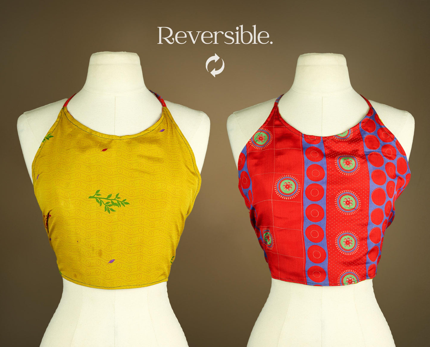 Reversible Halter Top