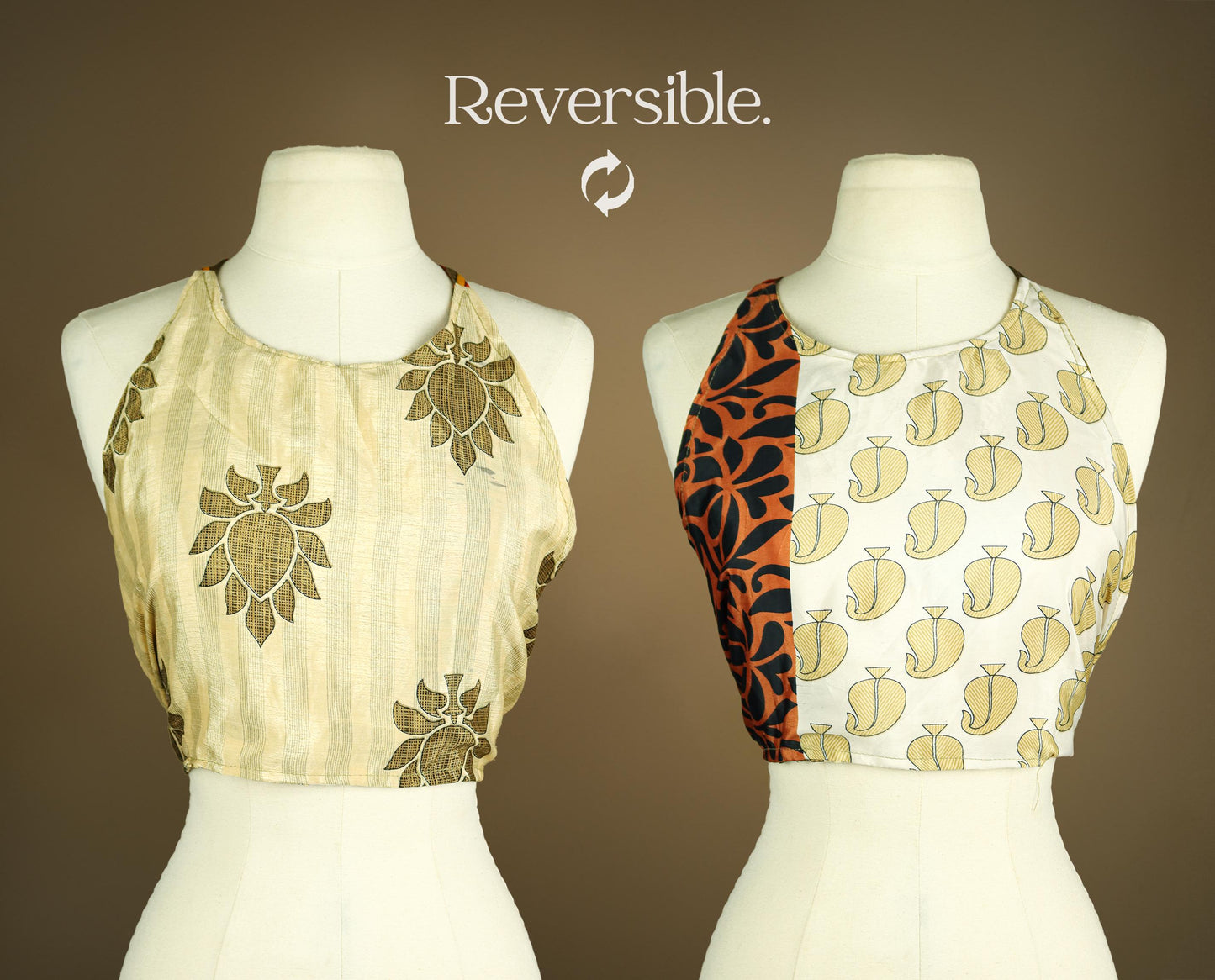Reversible Halter Top