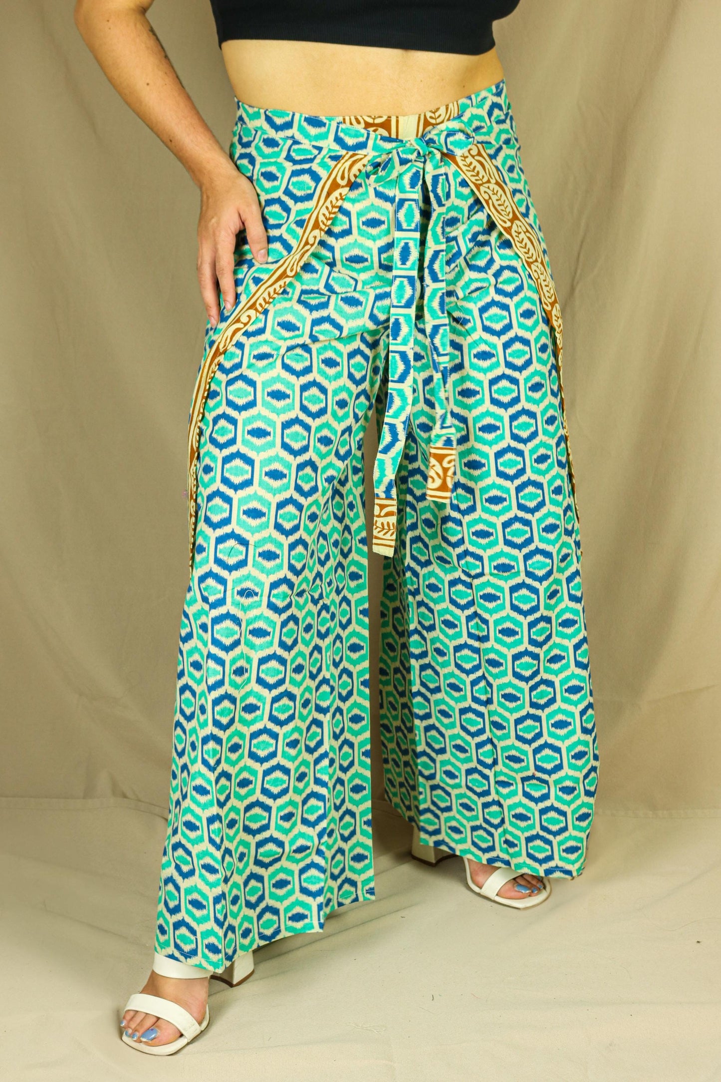 Palazzo Wrap Pants
