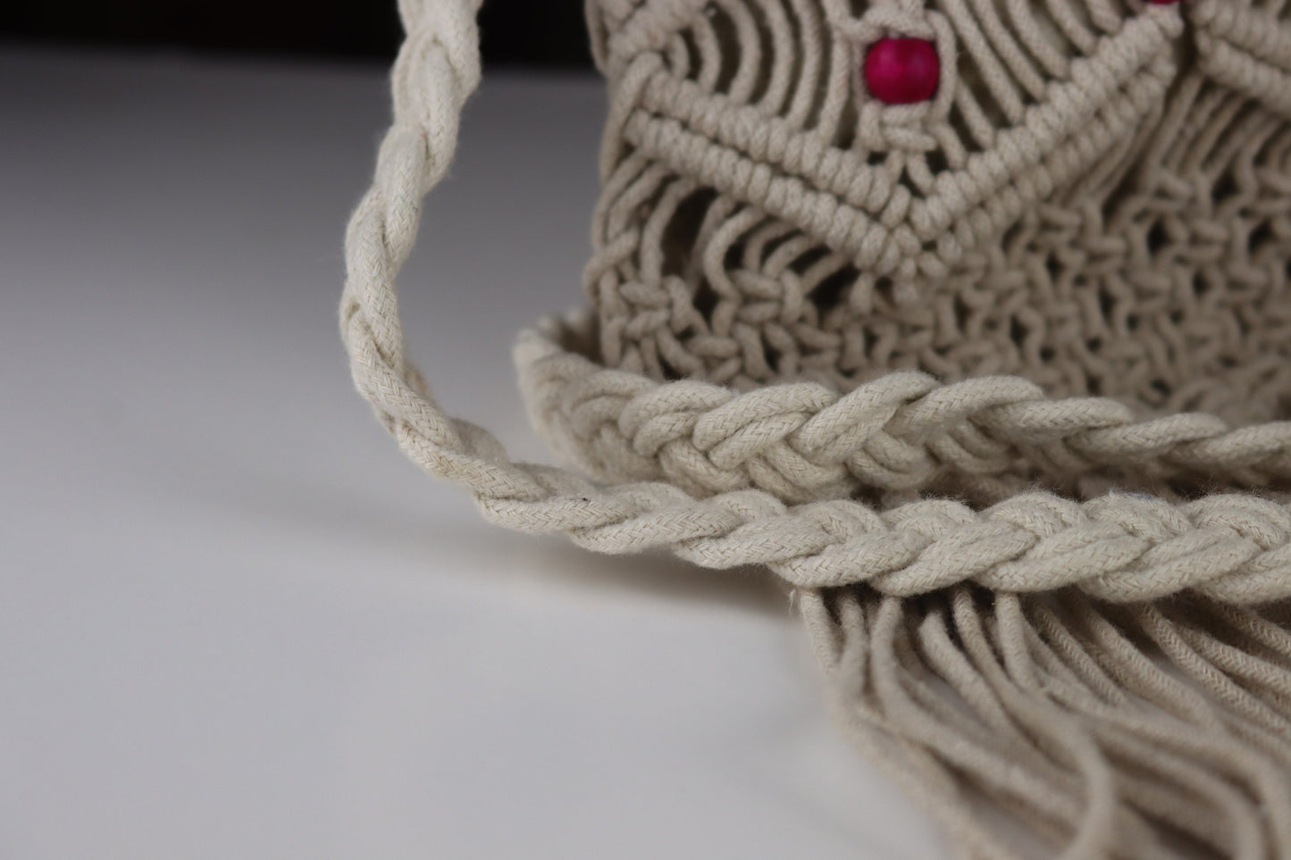 Boho Beads Crossbody Bag