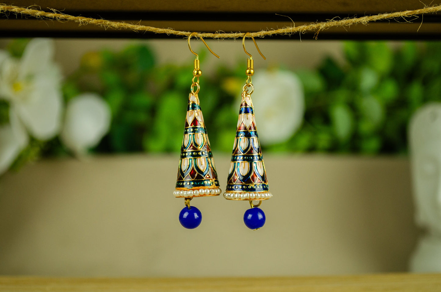 Tribal Cone Earrings