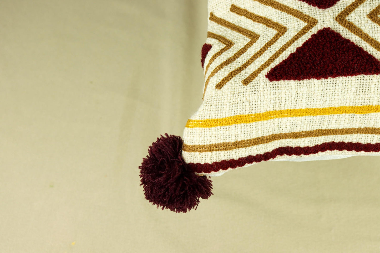 Tribal Embroidered Decorative Cushion