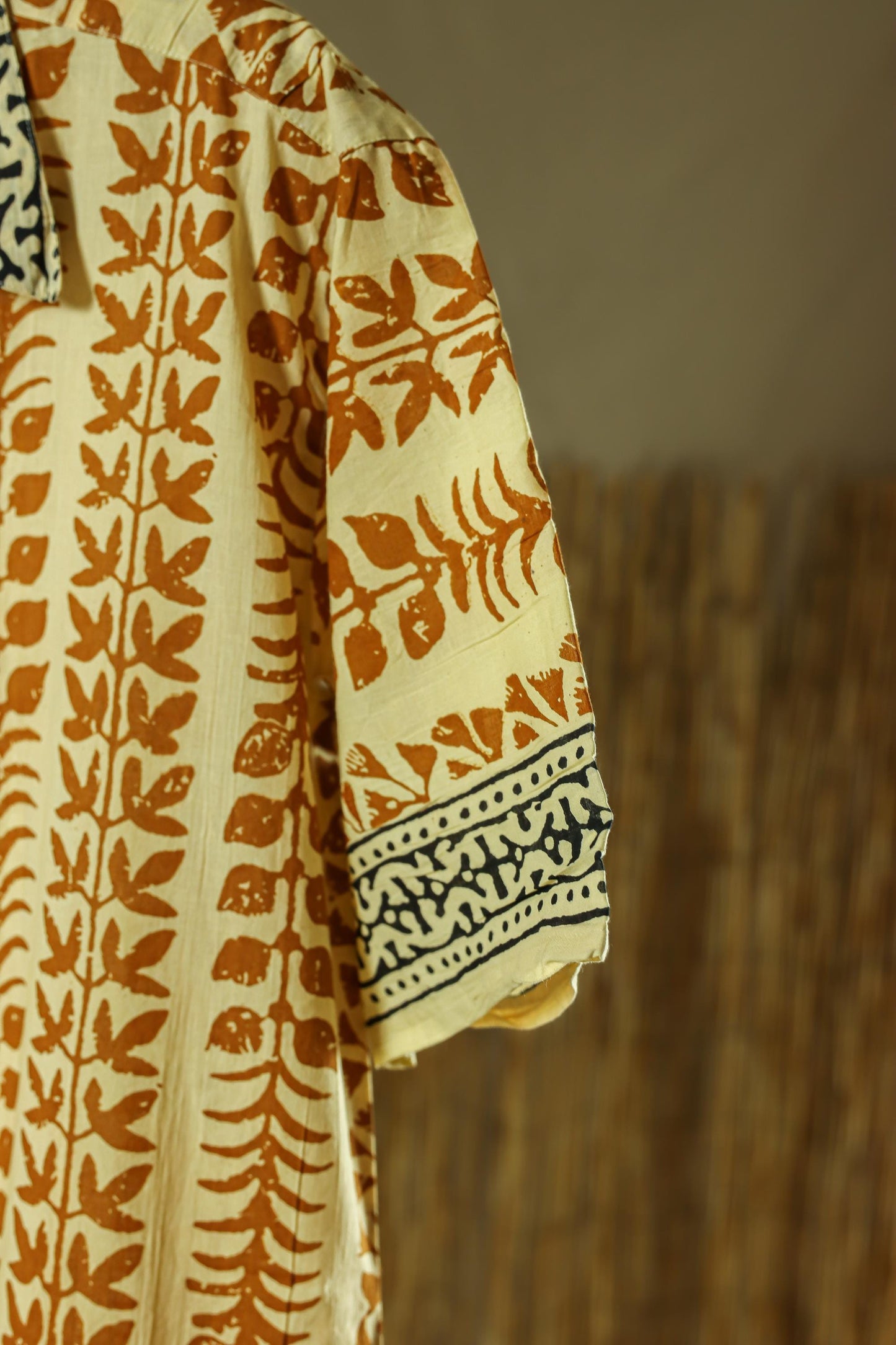 Organic Cotton Men's Shirt l Brown