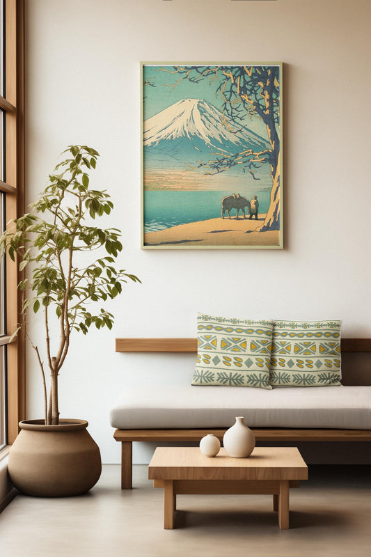 Tribal Embroidered Throw Pillow