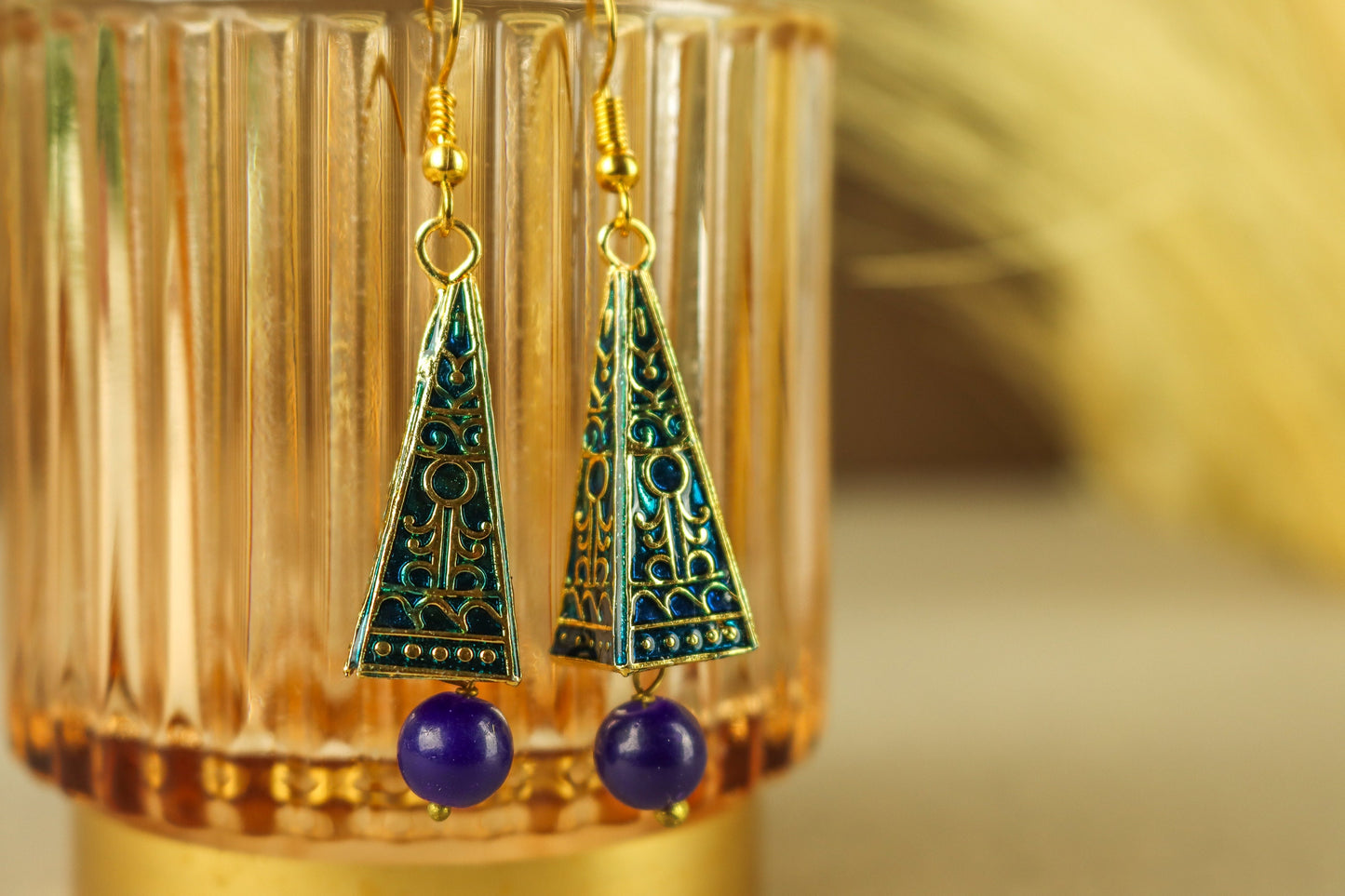 Pyramid Earrings