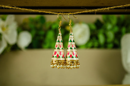 Tribal Cone Earrings