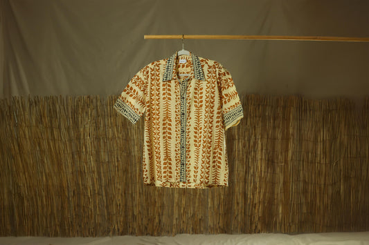Organic Cotton Men's Shirt l Brown